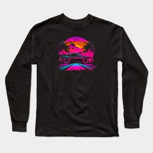 Neon Porsche Design Long Sleeve T-Shirt